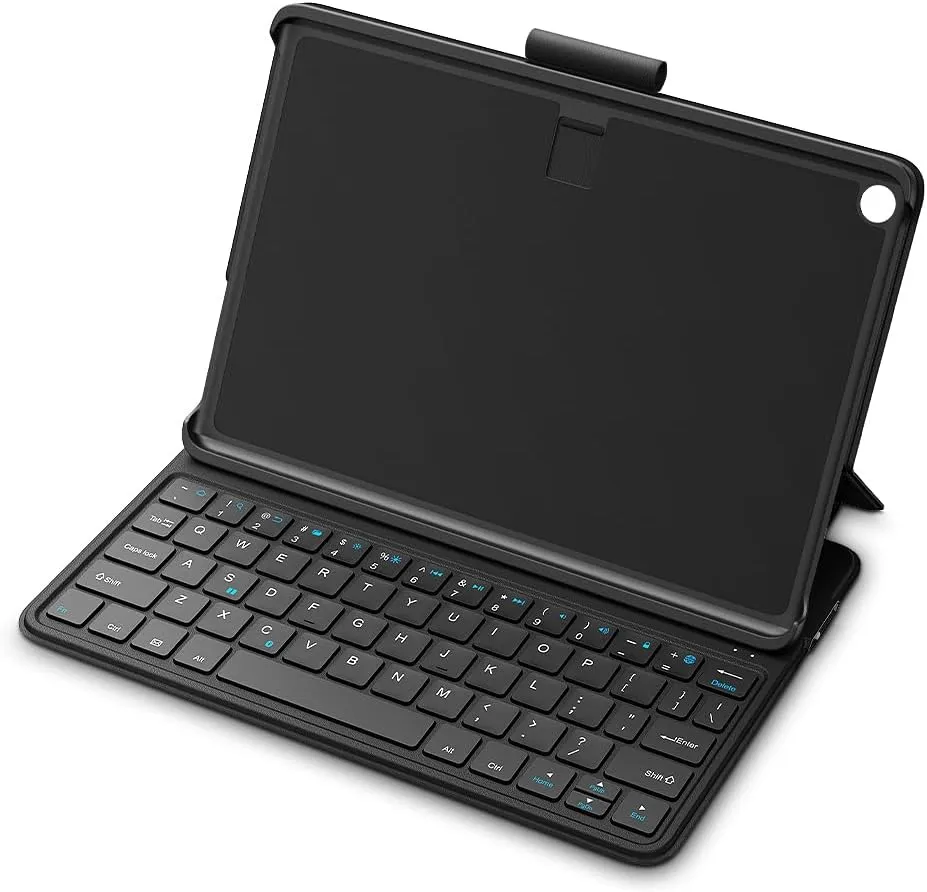 Made for Amazon Bluetooth Keyboard Case for Amazon Fire HD 10, (13th Gen, 2023 release)