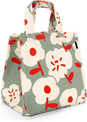 maika Recycled Canvas Lunch & Pie Tote