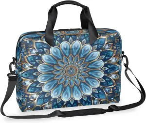 Mandala Laptop Sleeve Case 14 15 15.6 inch, Mandala Laptop Briefcase Shoulder Bag Waterproof Travel Computer Cover Carrying Bags