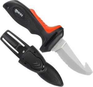 Mares Force Nano Plus - Compact 2.6" Scuba Dive Knife with Sheath