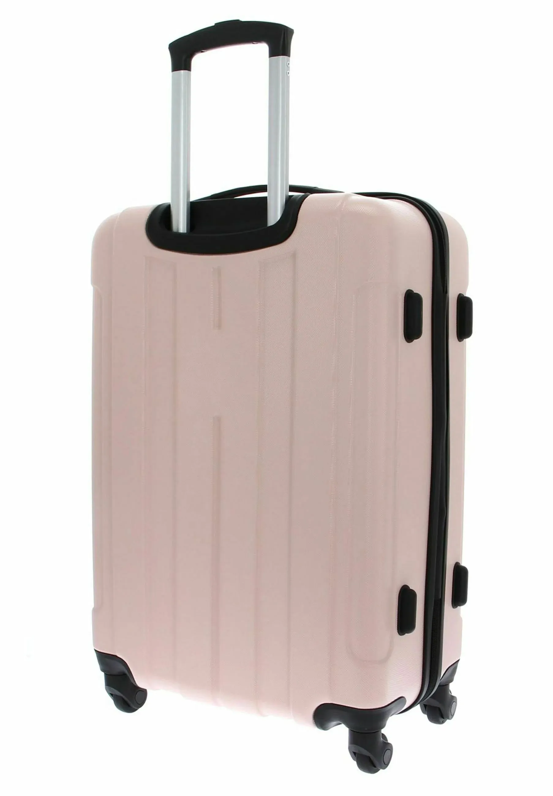 Mario Valentino VV6PC01BXK1 Pink Hard Shell Wheeled Suitcases