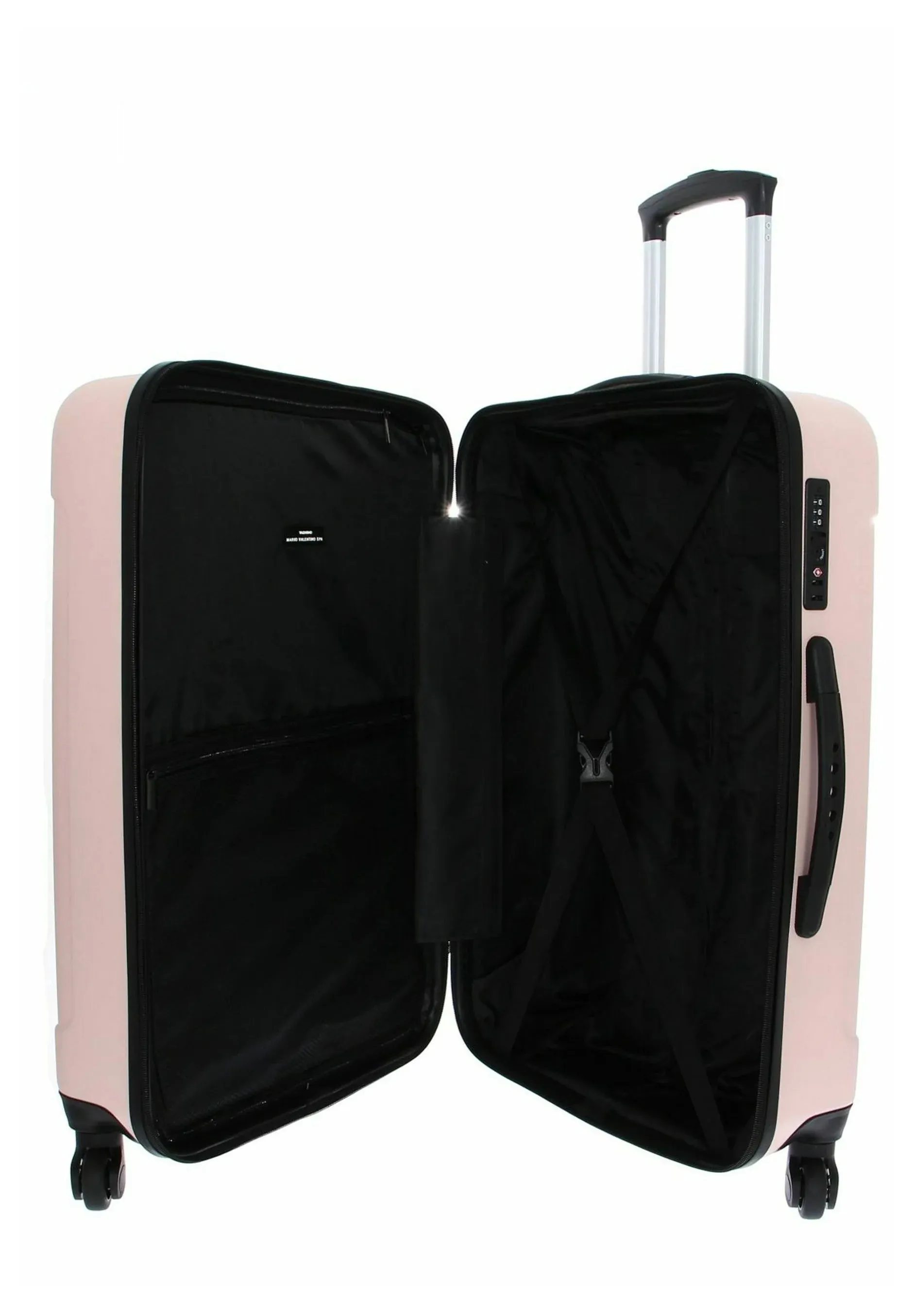Mario Valentino VV6PC01BXK1 Pink Hard Shell Wheeled Suitcases