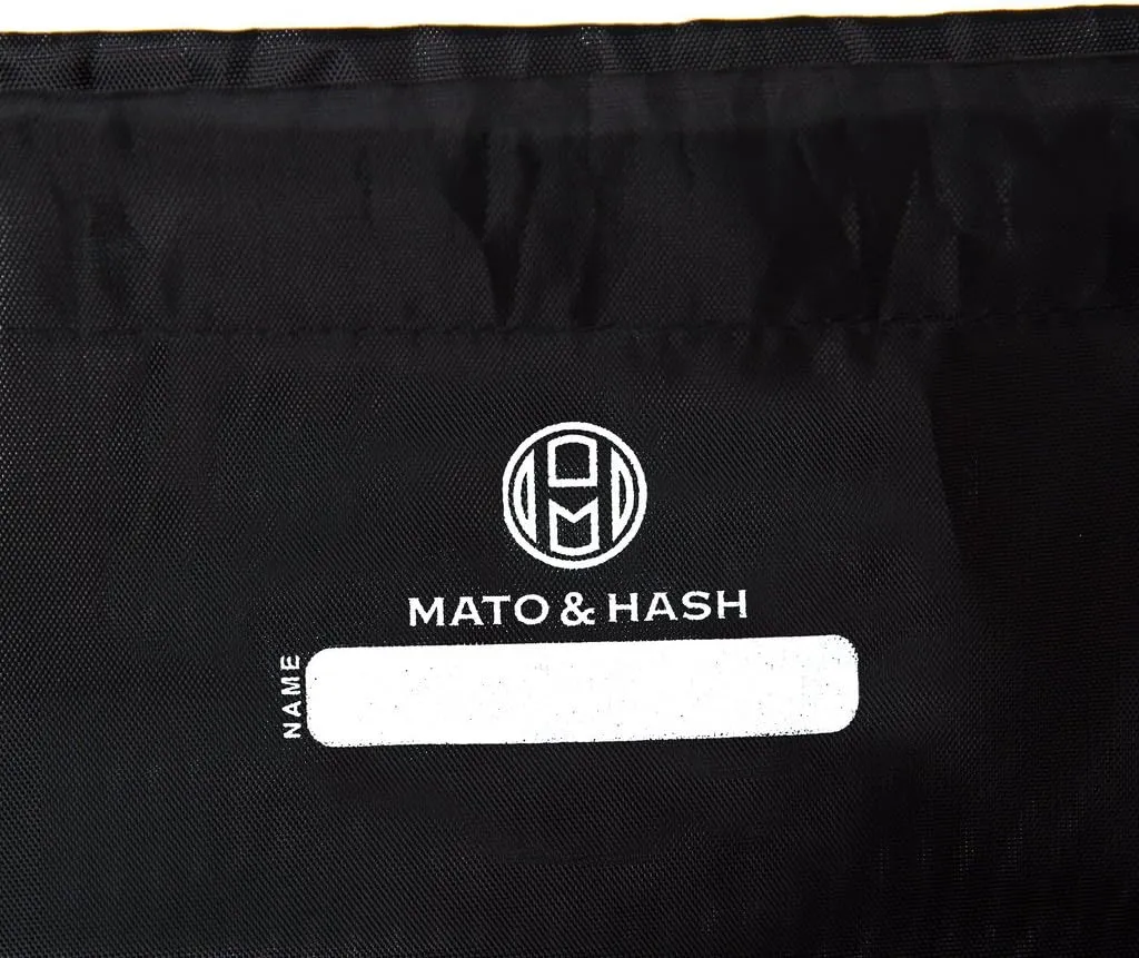 Mato & Hash Basketball Drawstring Favor Bags, Sports Bags, Goodie bags - 10PK Black CA2500Basketball S6