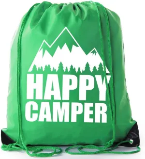 Mato & Hash Camping Drawstring backpack for Birthday parties and Summer Camp
