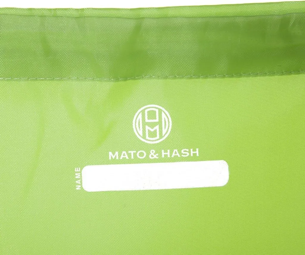 Mato & Hash Camping Drawstring backpack for Birthday parties and Summer Camp