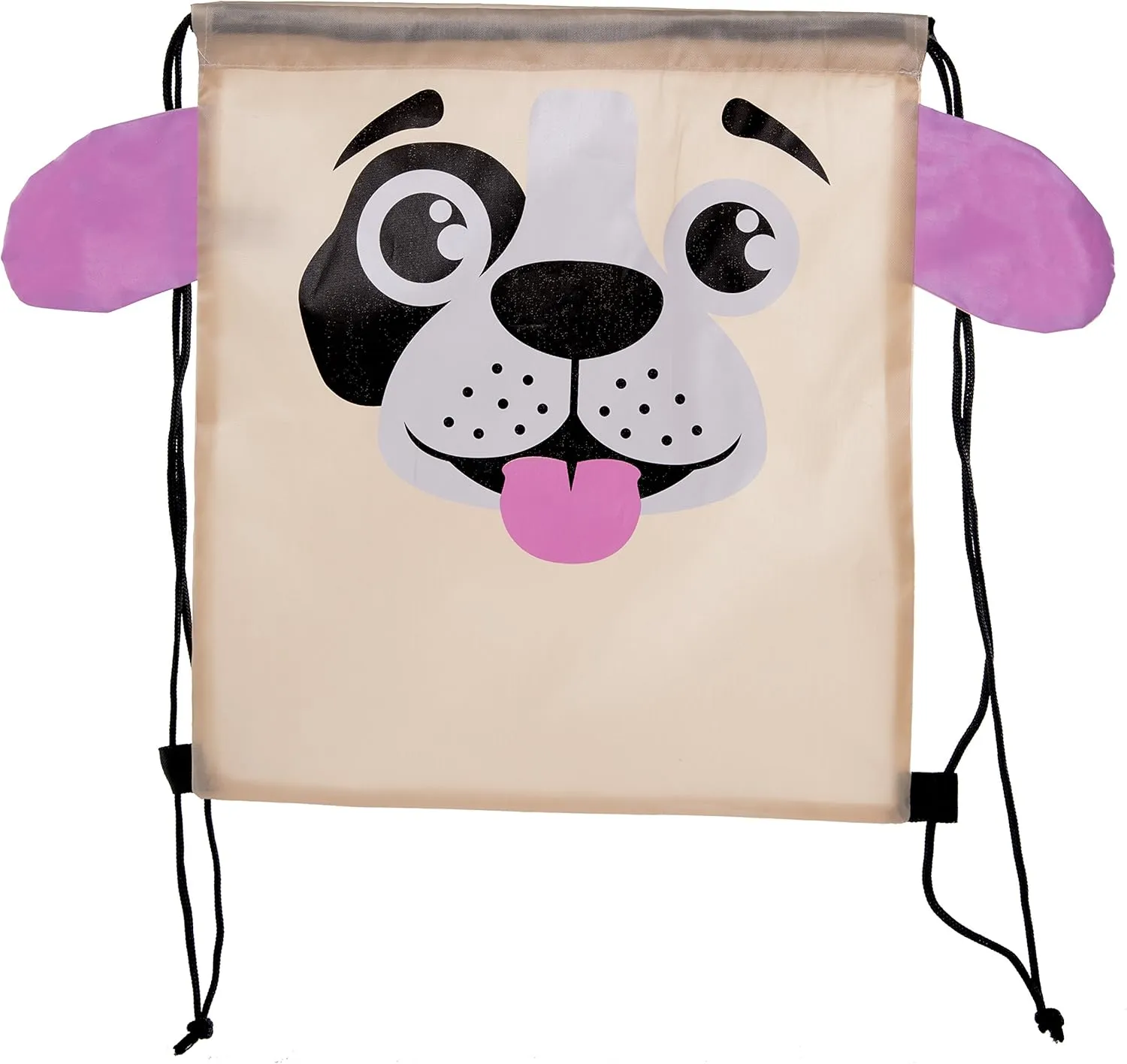 Mato & Hash Party Favor Bags for Kids | Animal Drawstring Backpacks, Goodie Bags for Birthday Parties and More