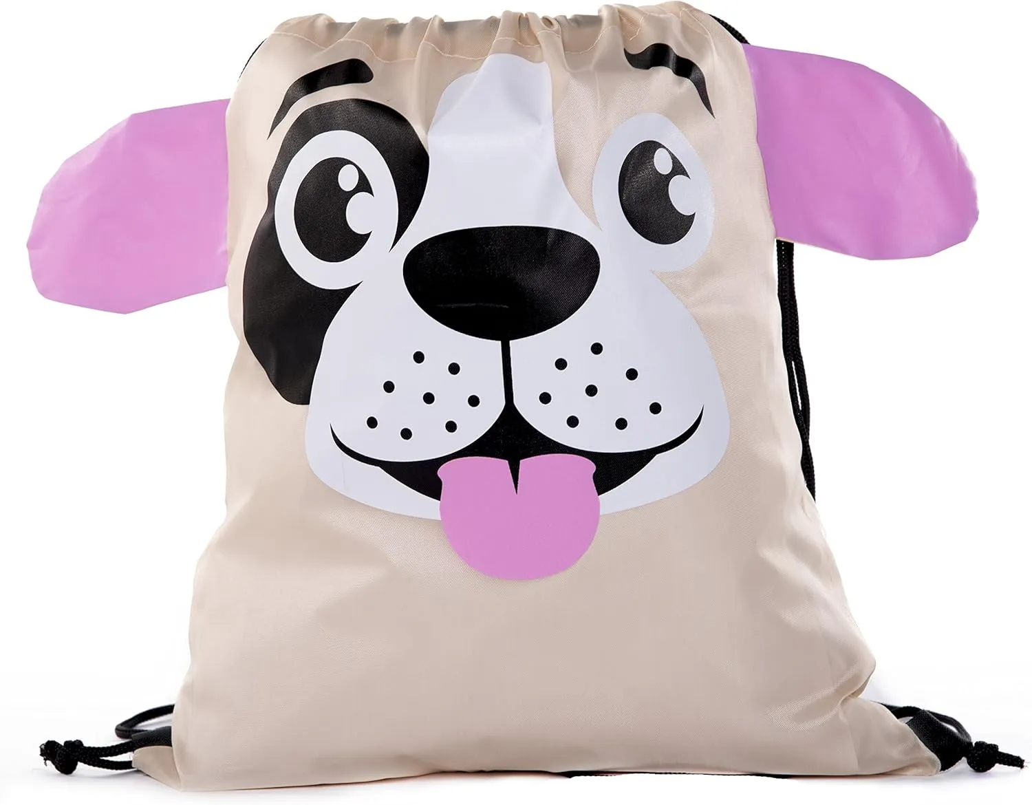 Mato & Hash Party Favor Bags for Kids | Animal Drawstring Backpacks, Goodie Bags for Birthday Parties and More