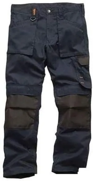 Men's Worker Trousers, Black Work Trousers