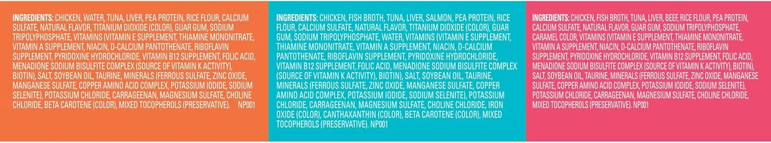 Meow Mix Paté in Gravy Wet Cat Food Variety Pack, Surf n’ Turf Patés 2.75 Ounce (Pack of 24)