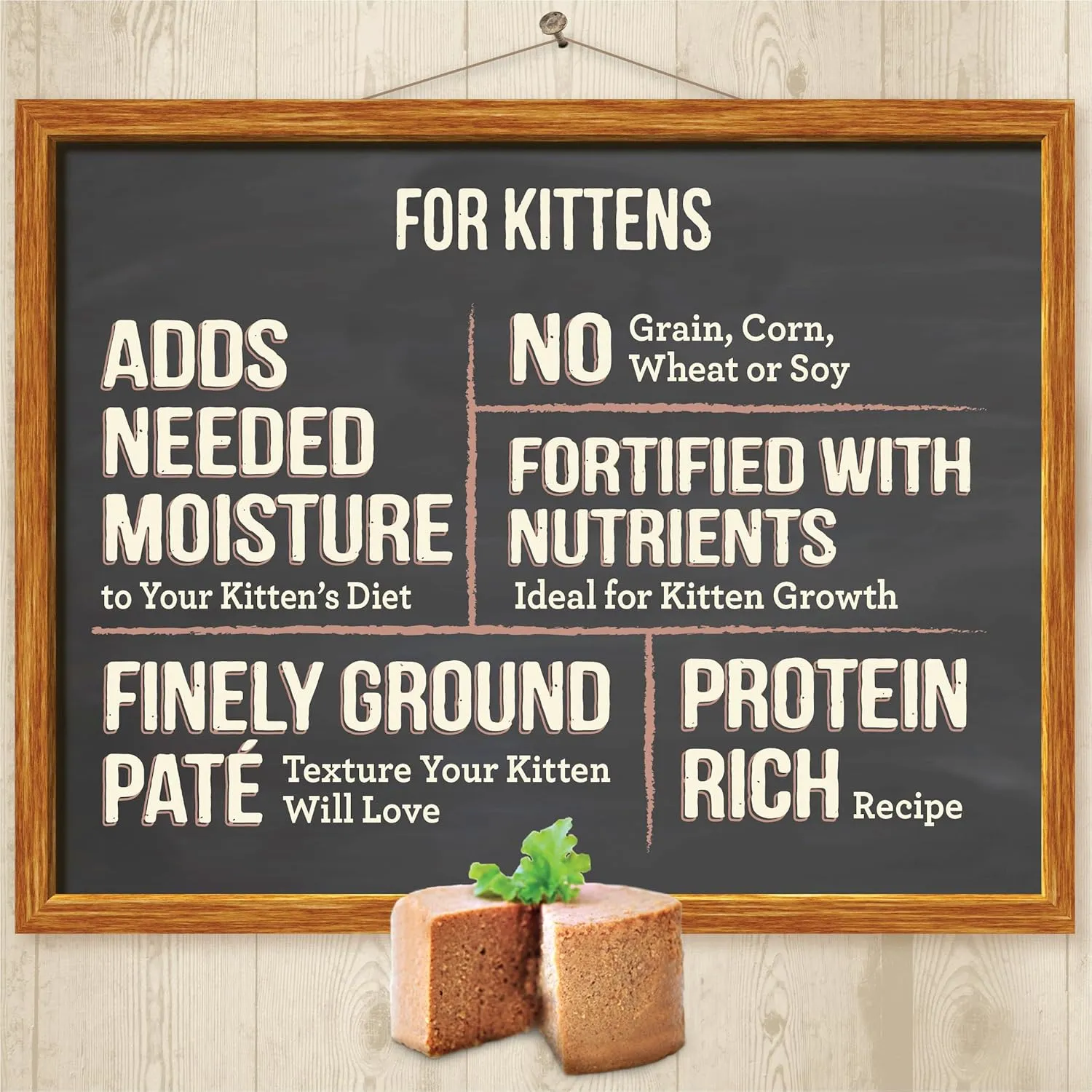 Merrick Purrfect Bistro Grain Free Premium Soft Canned Pate Chicken Wet Cat Food, Kitten Dinner Recipe - (Pack of 24) 3 oz. Cans