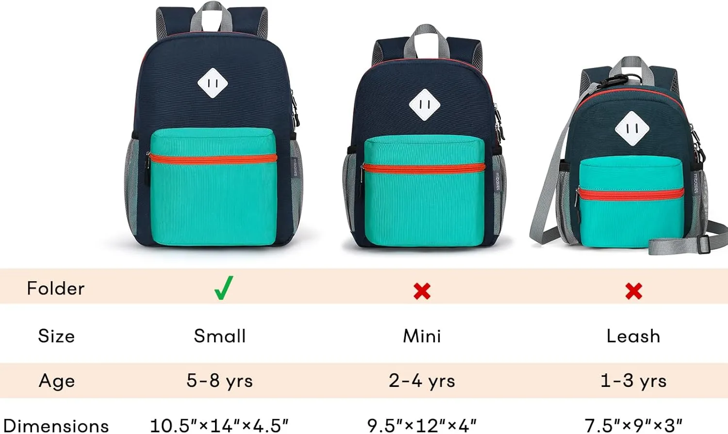 mibasies Kids Backpack for Boys 4-6: Boys Backpacks for Elementary Kindergarten