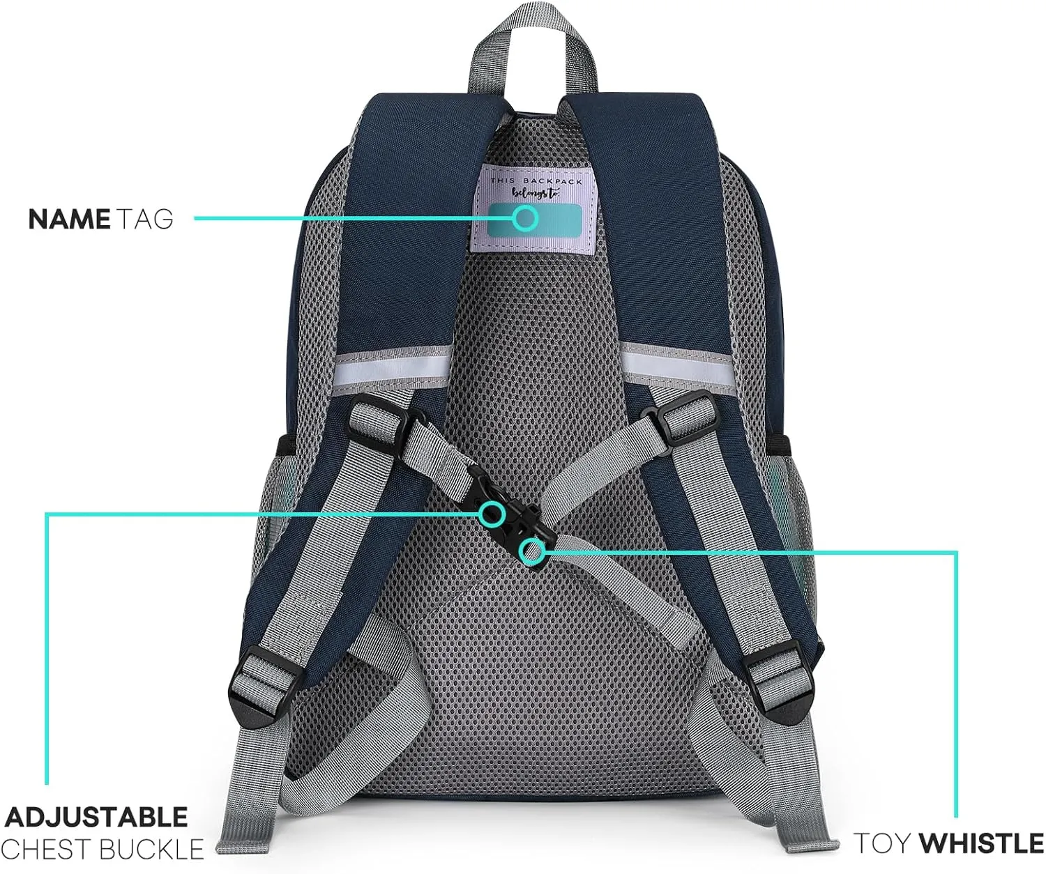 mibasies Kids Backpack for Boys 4-6: Boys Backpacks for Elementary Kindergarten
