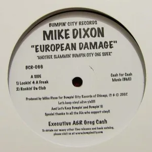 Mike Dixon - European Damage BCR-066 (12", S/Sided) (Mint (M))
