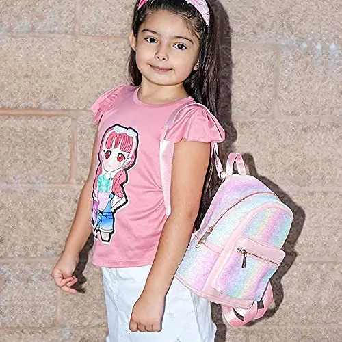 Mini Rainbow Backpack for Girls
