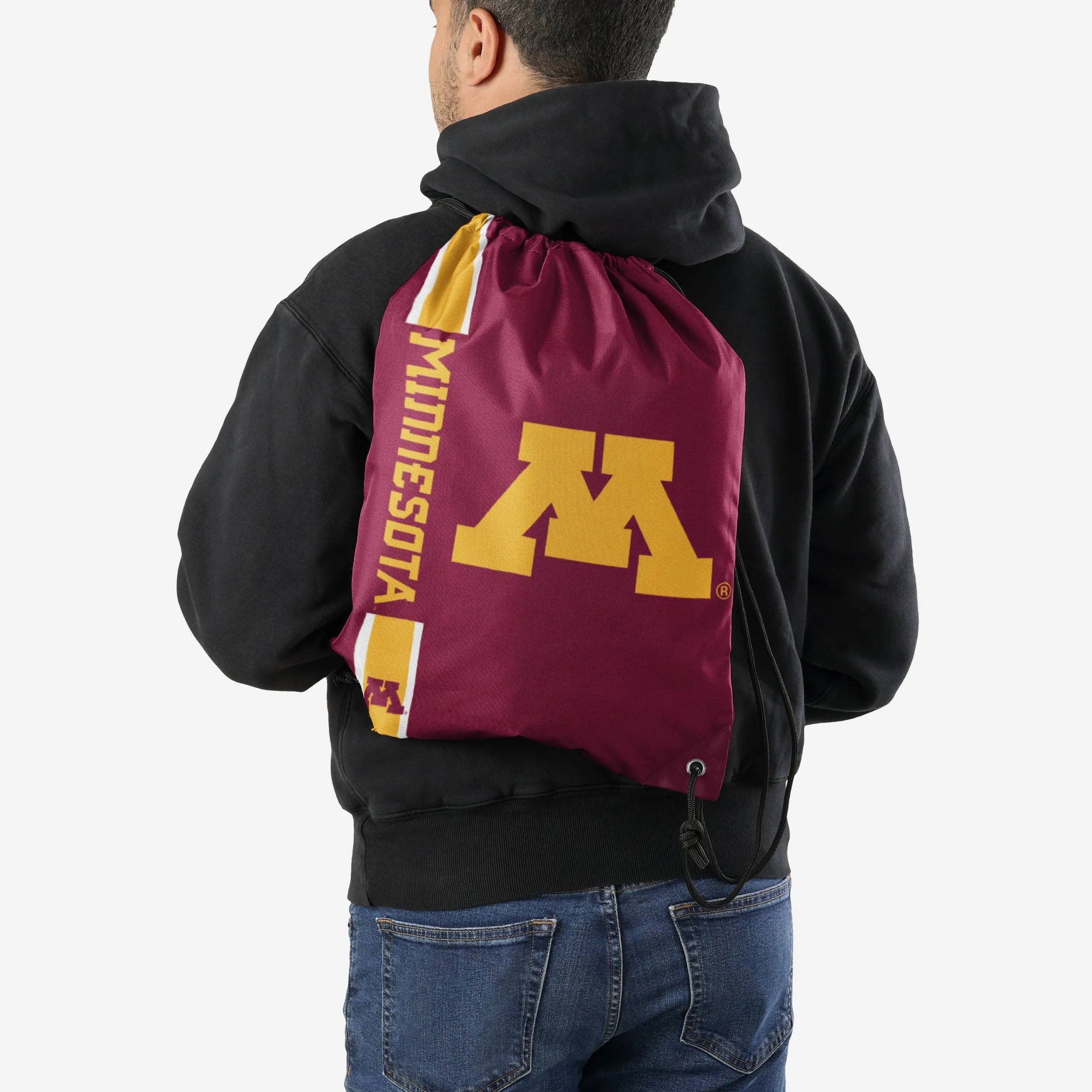 Minnesota Golden Gophers Big Logo Drawstring Backpack