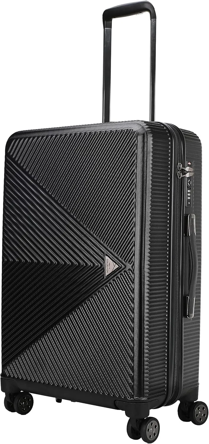 MKF Collection Polycarbonate Luggage Travel bags, TSA-approved lock Lightweight Wheeled Large Suitcases with wheels