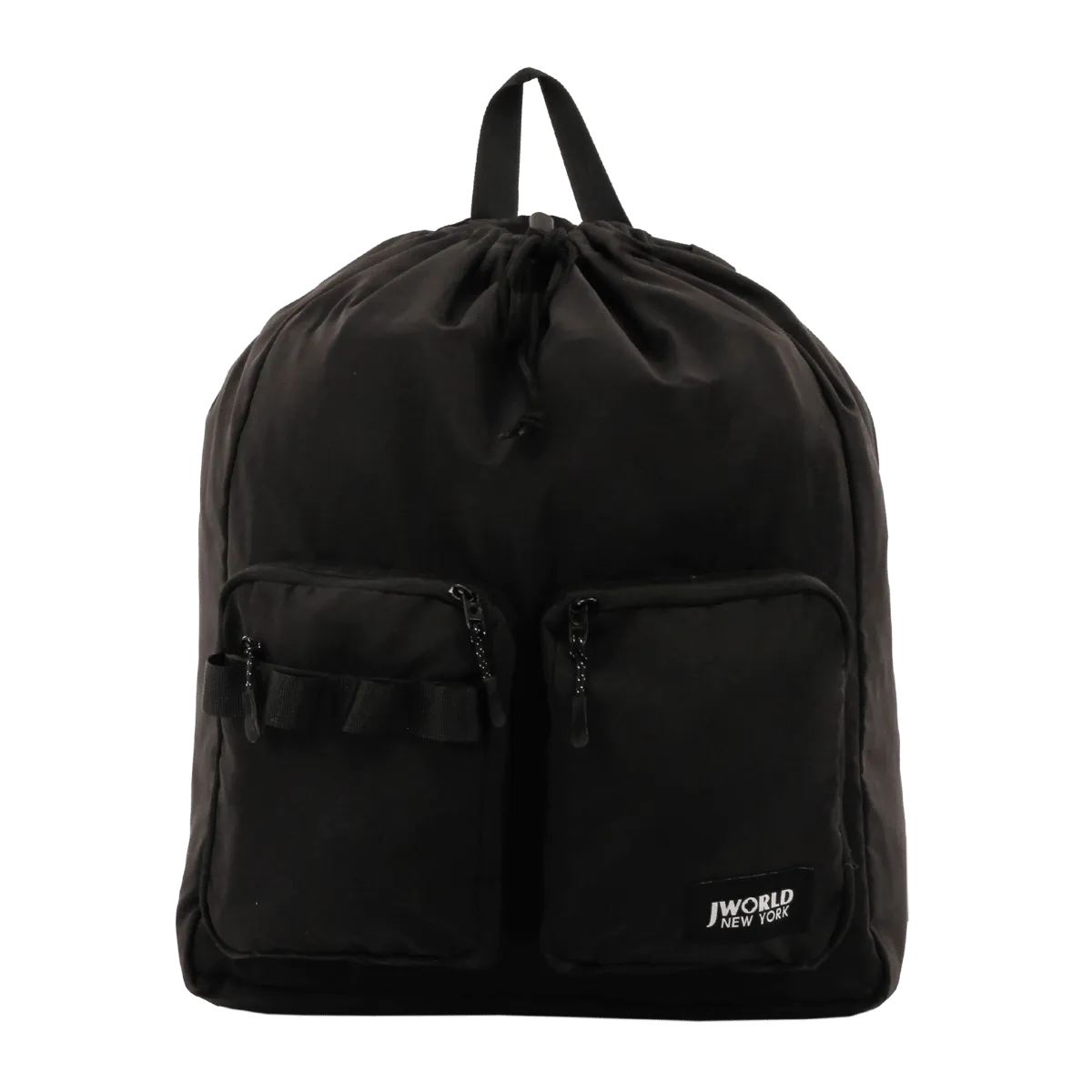 Mod Premium Drawstring Backpack in Black