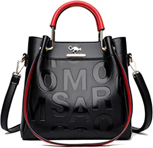Mokcoliy]Stylish Large Capacity 【Crossbody Bag】 for Women - Soft Leather Embossed 【Shoulder Bag】 - Perfect for Daily Commute, Travel, or Shopping