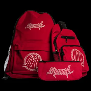 Monark Back Pack, Sling Bag, and Padded pipe pouch Set!