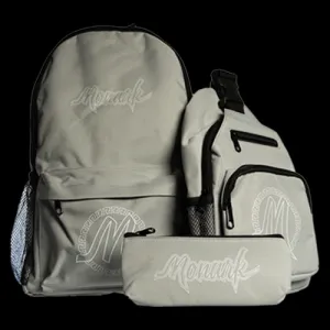 Monark Backpack, Sling bag and padded pipe pouch Set