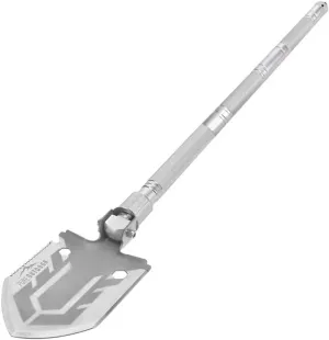 Monoprice Tactical 11-in-1 Multi-Functional Survival Shovel - with Ballistic Carry Bag, 30 Inch - Pure Outdoor Collection