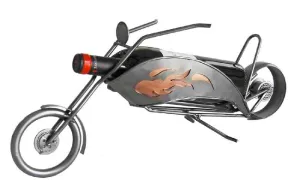 Motorcycle Chopper Wine Bottle Holder