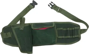 Multifunctional Tool Carrying Bag Canvas Tool Waist Pouch for Mechanics Technicians Home Improvement Random Style