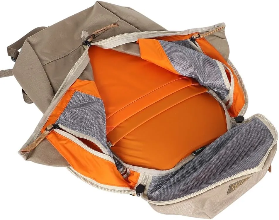 Mystery Ranch Catalyst 22 Backpack - 3-Zip, All-Purpose Design Perfect for Travel, Hiking, Work & Everyday Carry - 22L, Hummus