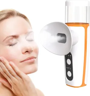 Nano Eye Mist Therapy Wand, Eye Steamer, Handheld Face Eye Relief Steam Therapys Machine for Dry Eyes with Cold & Hot Compress Modes for Moisturizing, Soothing and Relief Dry Eyes