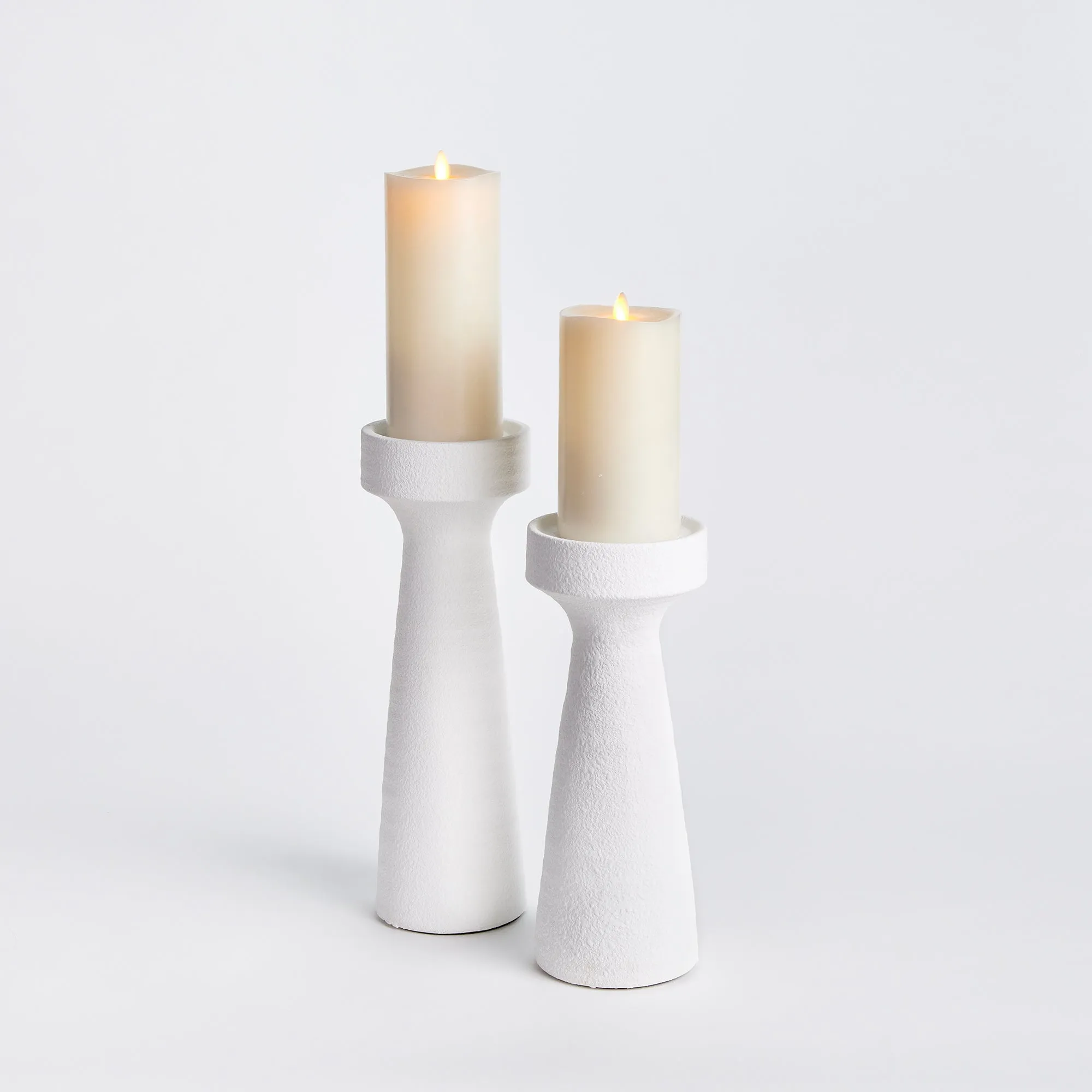 NAPA Home & Garden, COLTON CANDLESTANDS, SET OF 2,N3DG12WH