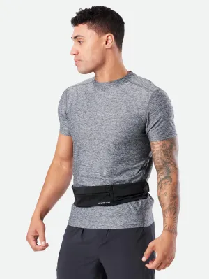 Nathan | Adjustable Fit Zipster 2.0 Storage Belt | Unisex | Black