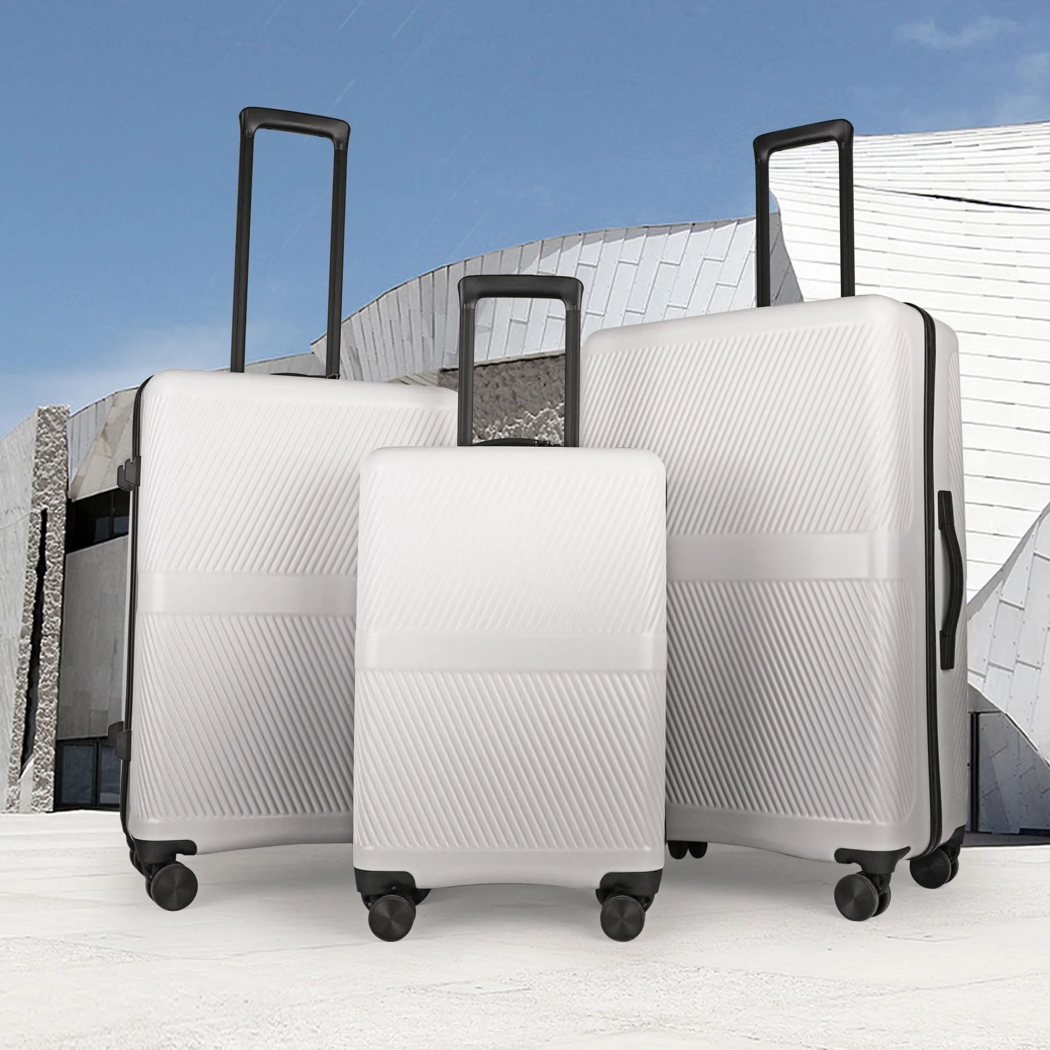 Nature Gradient Lightweight Suitcase - Full Set