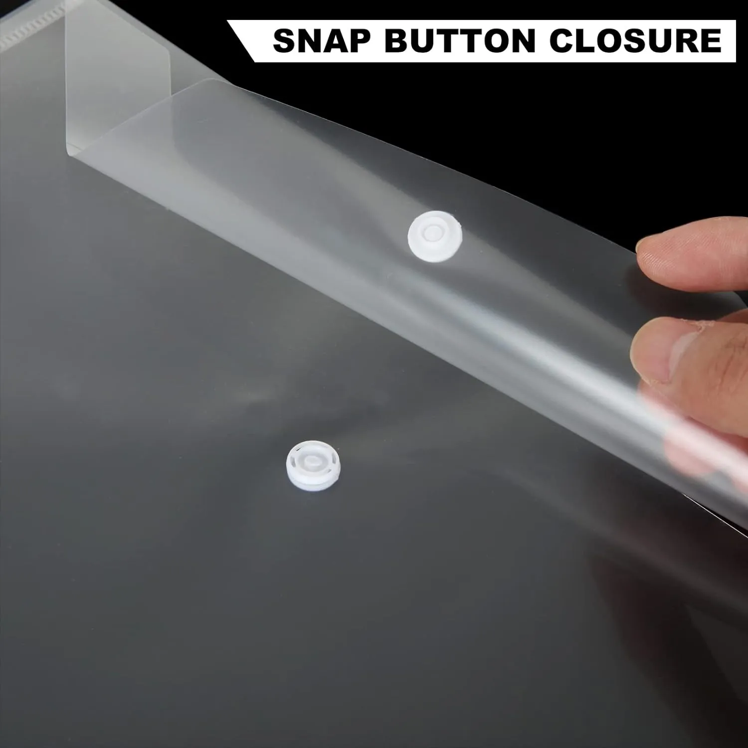 NEO, Document Bag - Button Closure | Natural | Landscape | A4.