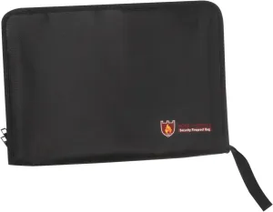 NUOBESTY Fireproof File Folder Water Resistant 13 Pockets Document Bag Small Filing Cabinet Organizer