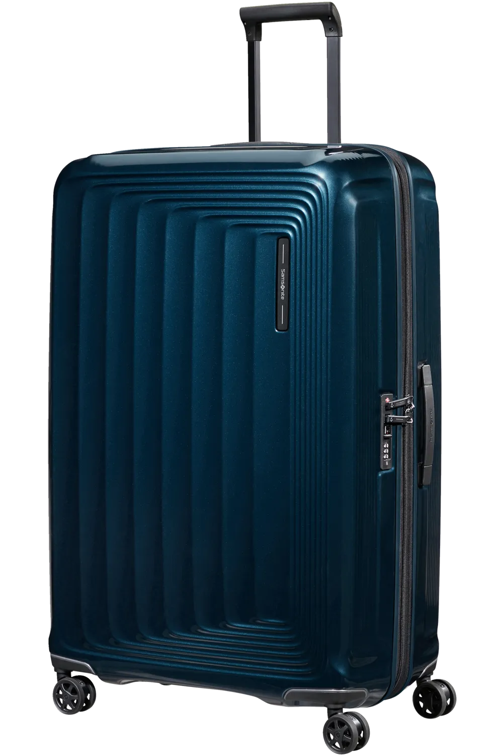 NUON Spinner Expandable (4 wheels) 81cm - Metallic Dark Blue
