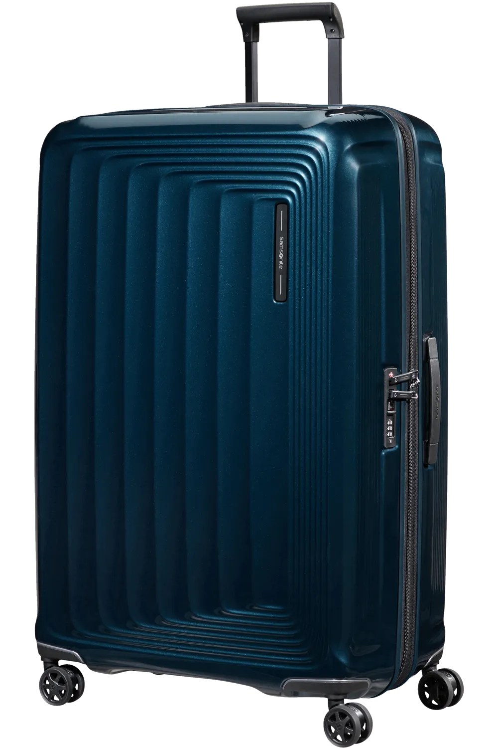 NUON Spinner Expandable (4 wheels) 81cm - Metallic Dark Blue