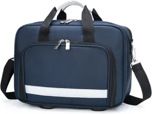 Nurse Tote Bag, Portable First Aid Kit Bag, Compact and Lightweight First Aid Bag with Labeled Compartments, Large-capacity Outdoor Emergency Rescue Kit