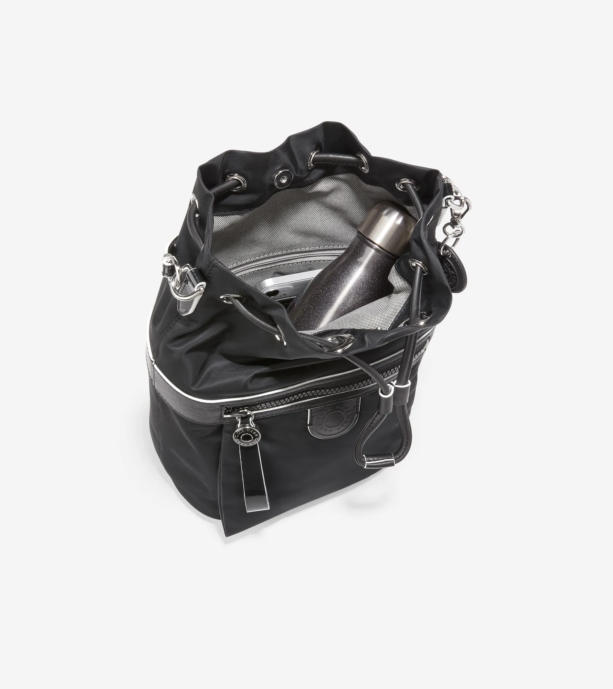 Nylon Drawstring Crossbody Women's