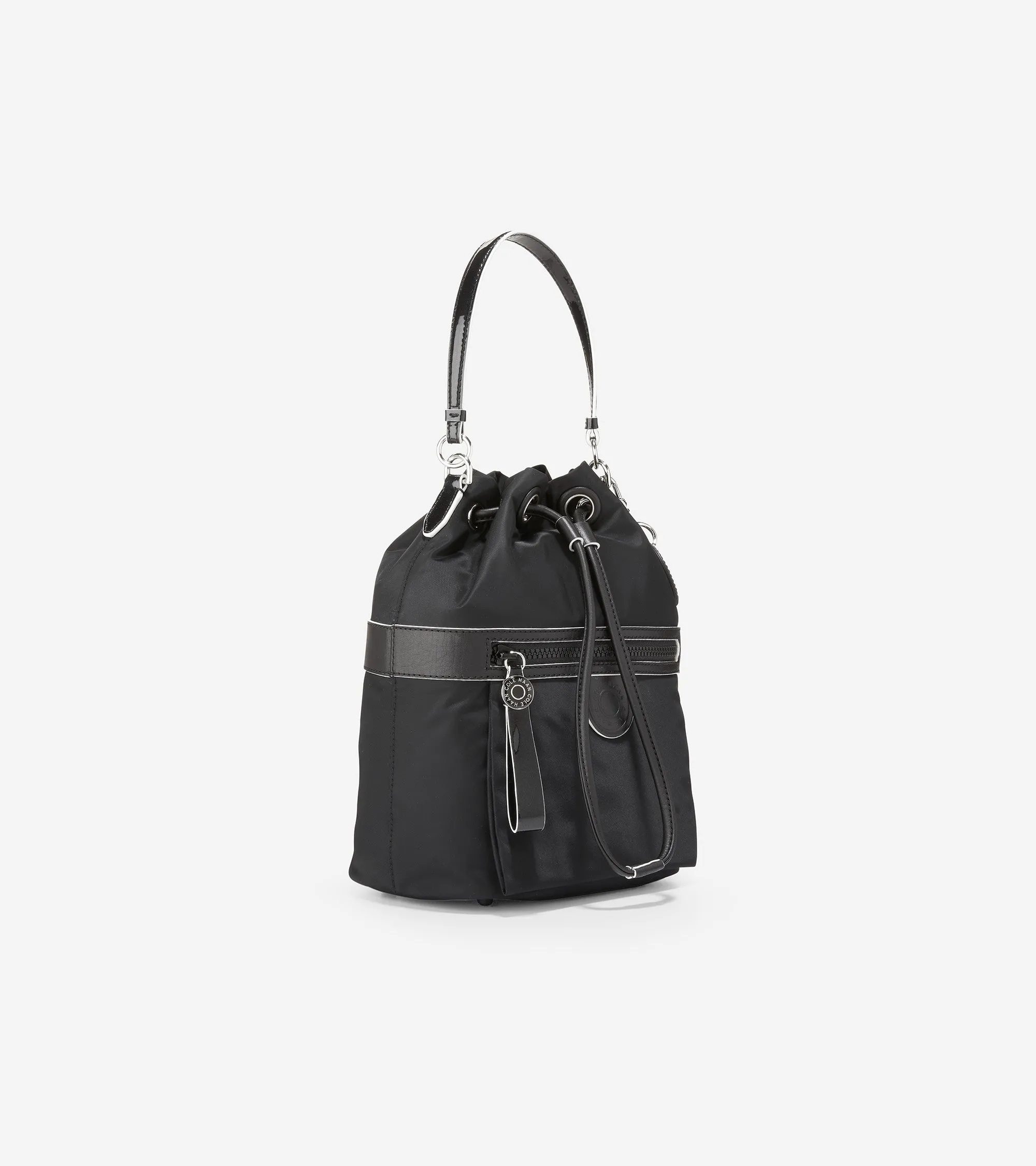 Nylon Drawstring Crossbody Women's