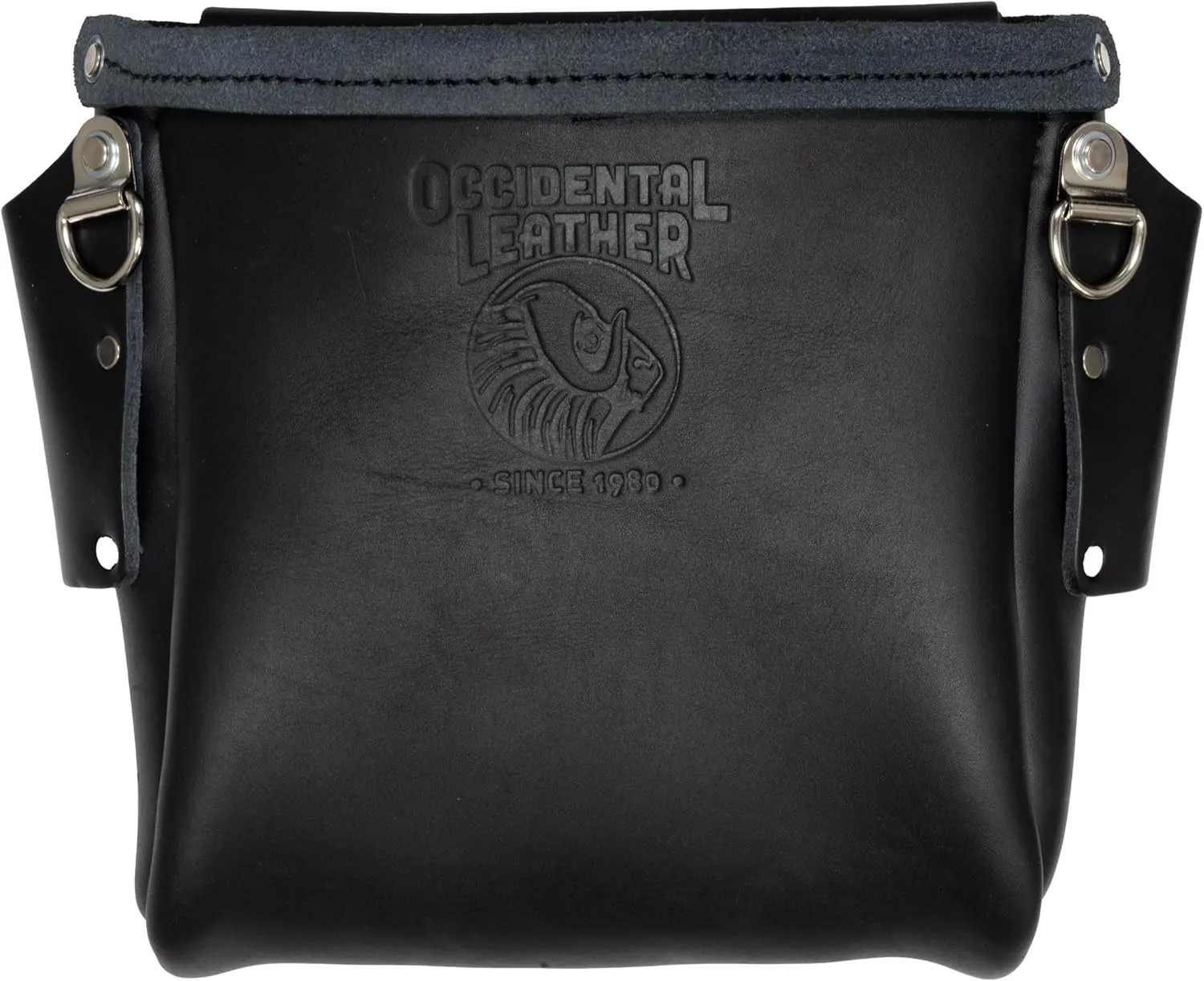 Occidental Leather B9920 Iron Worker's Leather Bolt Bag - Black