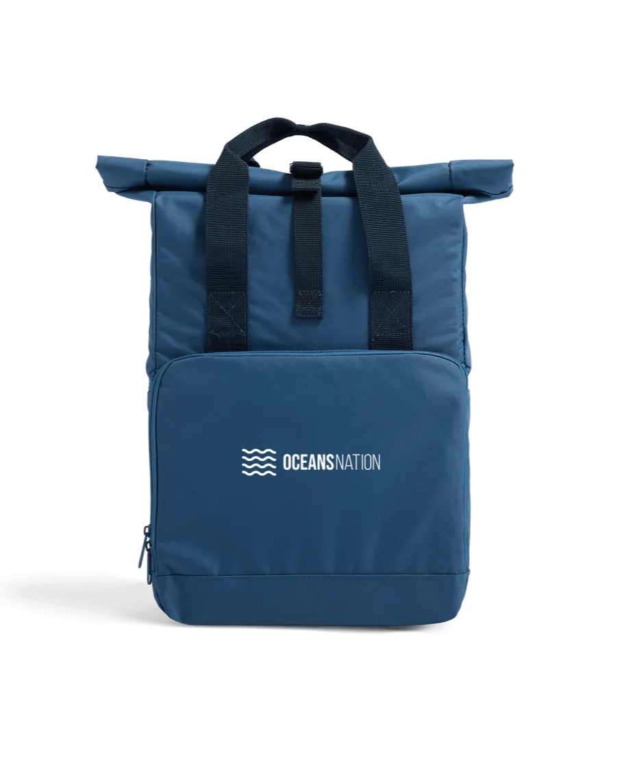 Oceans Nation Recycled Roll-Top Backpack