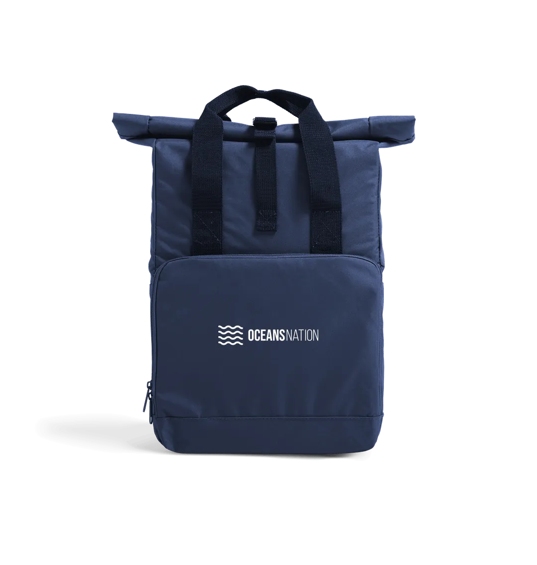 Oceans Nation Recycled Roll-Top Backpack