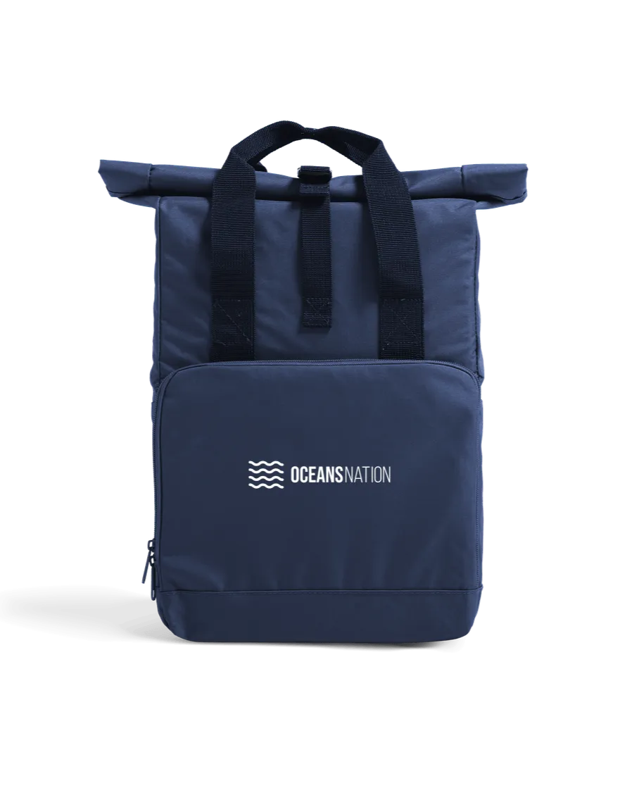 Oceans Nation Recycled Roll-Top Backpack