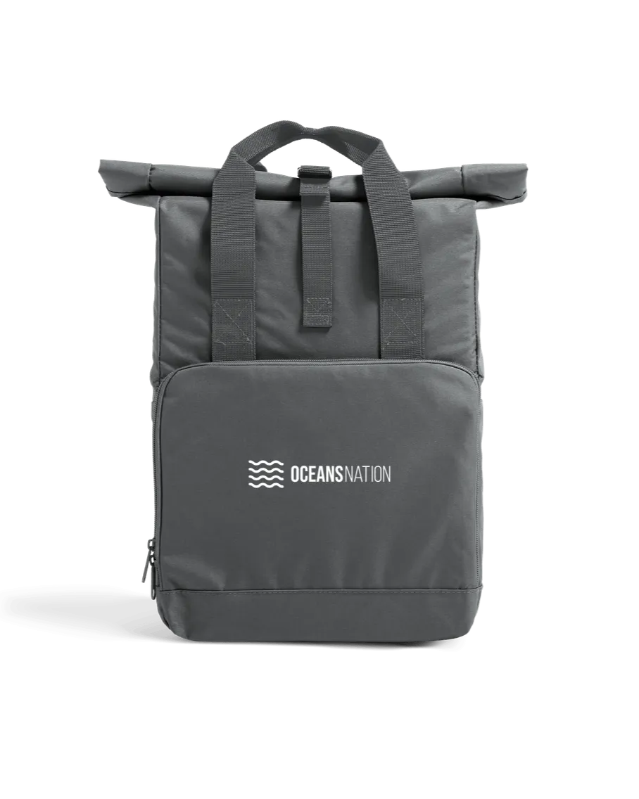 Oceans Nation Recycled Roll-Top Backpack