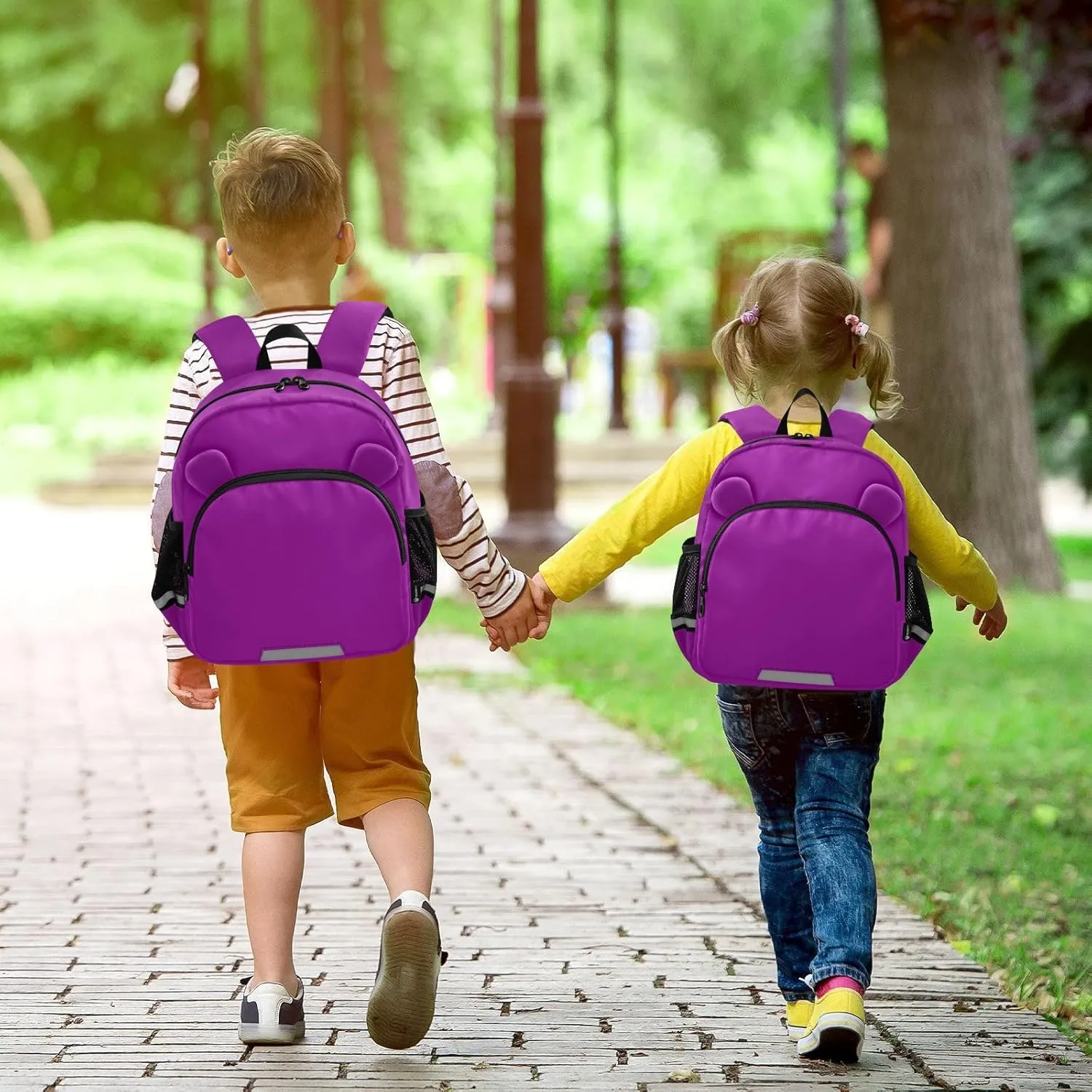 ODAWA Kid Backpacks Patriarch Children Harness Bookbag, Toddler Schoolbags for Boys and Girls