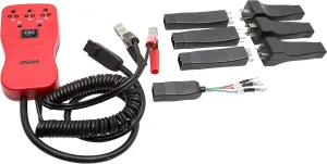 OEMTOOLS 27211 Relay Circuit Tester Automotive Relay Tester, Relay Bypass Switch Kit 24V/12V Relay Tester Automotive Kit For Vehicle Electrical System Maintenance