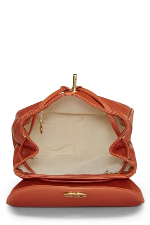 Orange  Unique collection Backpack Orange Small, Chanel, 'CC' Caviar Clearance sale 3