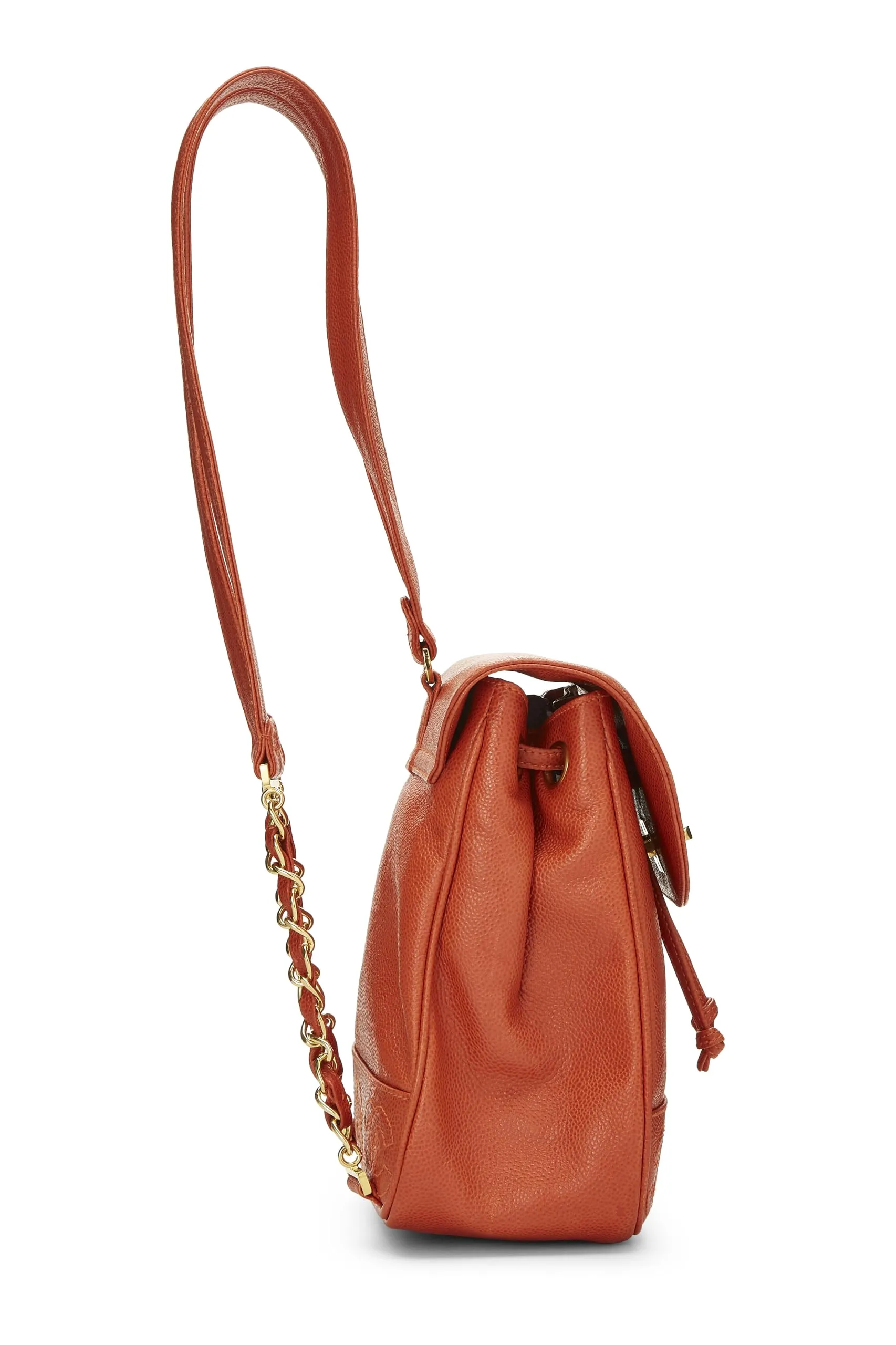 Orange  Unique collection Backpack Orange Small, Chanel, 'CC' Caviar Clearance sale 3