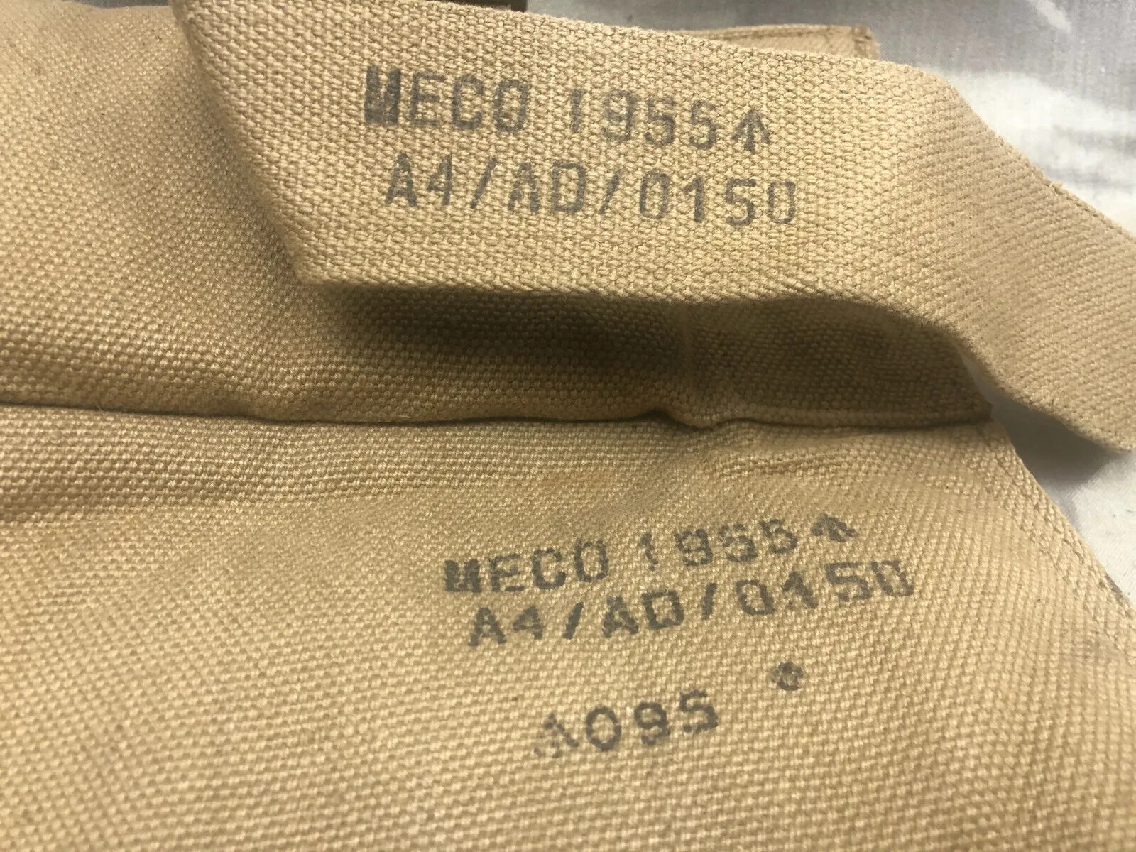 Original British Army WW2 37 Pattern Webbing Vickers Ammo Carrier Vest