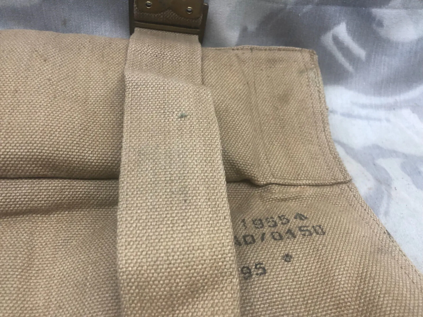 Original British Army WW2 37 Pattern Webbing Vickers Ammo Carrier Vest